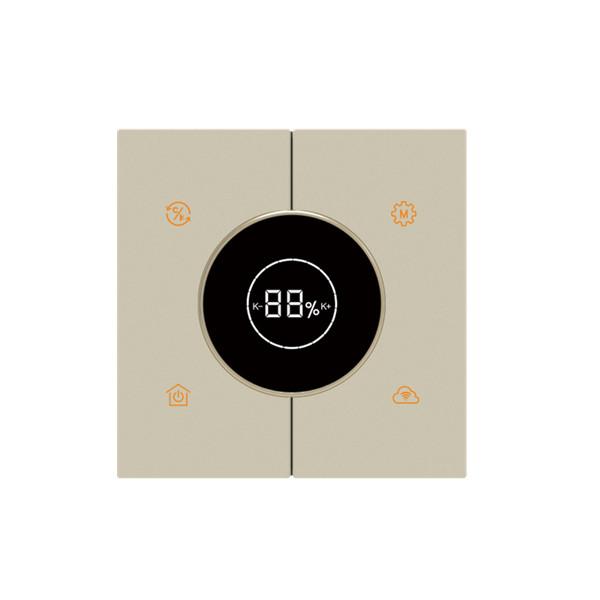 Quality 242V Dimmer Light Switches , Wireless Zigbee Dimmer Switch Panel for sale