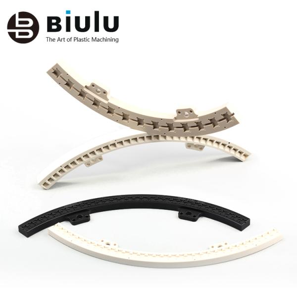 Custom PEEK Plastic Machining 0.01mm Tolerance For High Performance Material