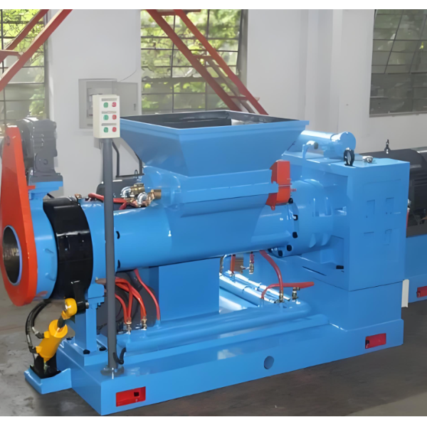 Rubber Strainer Machine Hot Cold Feed Rubber Filtration Extruder for Impurity Removal Reclaimed Rubber Processing