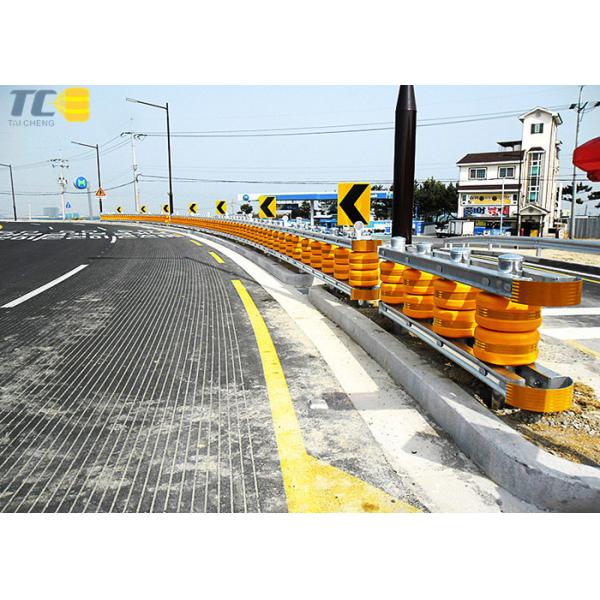 Energy Absorb Anti Shock Height 510mm Highway Roller Barrier