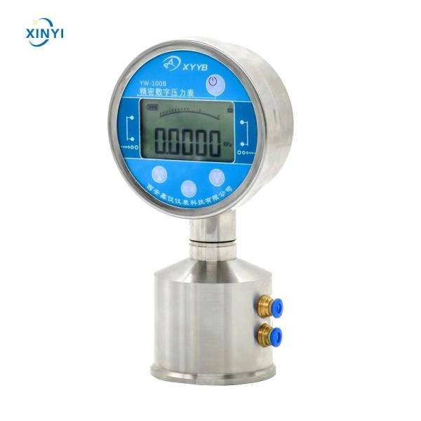 Quality Intelligent Micro Digital Pressure Gauge Bottom Connection Radial Mounting for sale