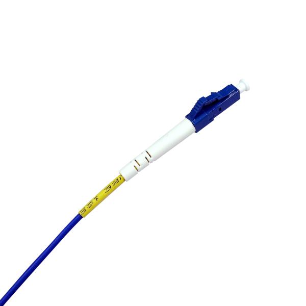 LSZH Armored Fiber Patch Cord LC UPC To LC UPC Single Mode Simplex Fiber Optic 1310nm