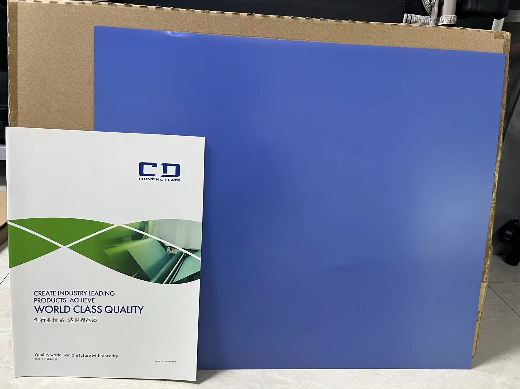 Thickness 0.15-0.30mm CTCP Plate Offset Machine Printing For Printing