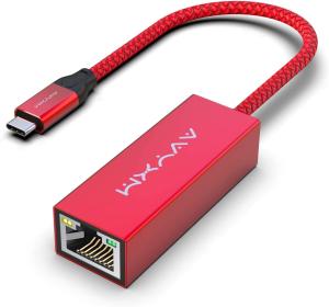 100M USB C Ethernet Adapter Type C To RJ45 802.11n 5G Compatible With MacBook Pro 2019