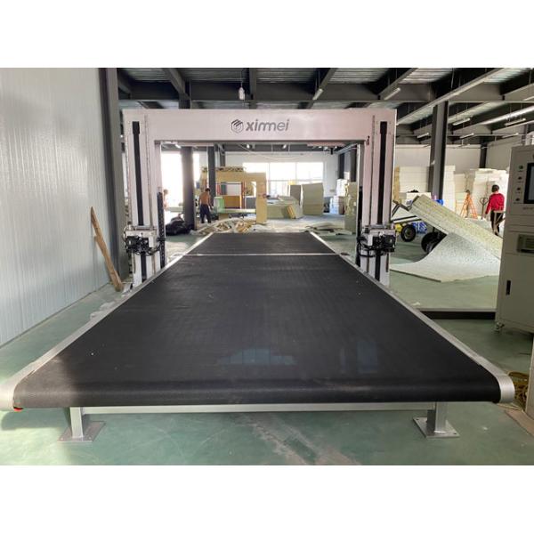 Fast Foam Profile Cutting Machine Double Vibrating Industrial Foam Cutting