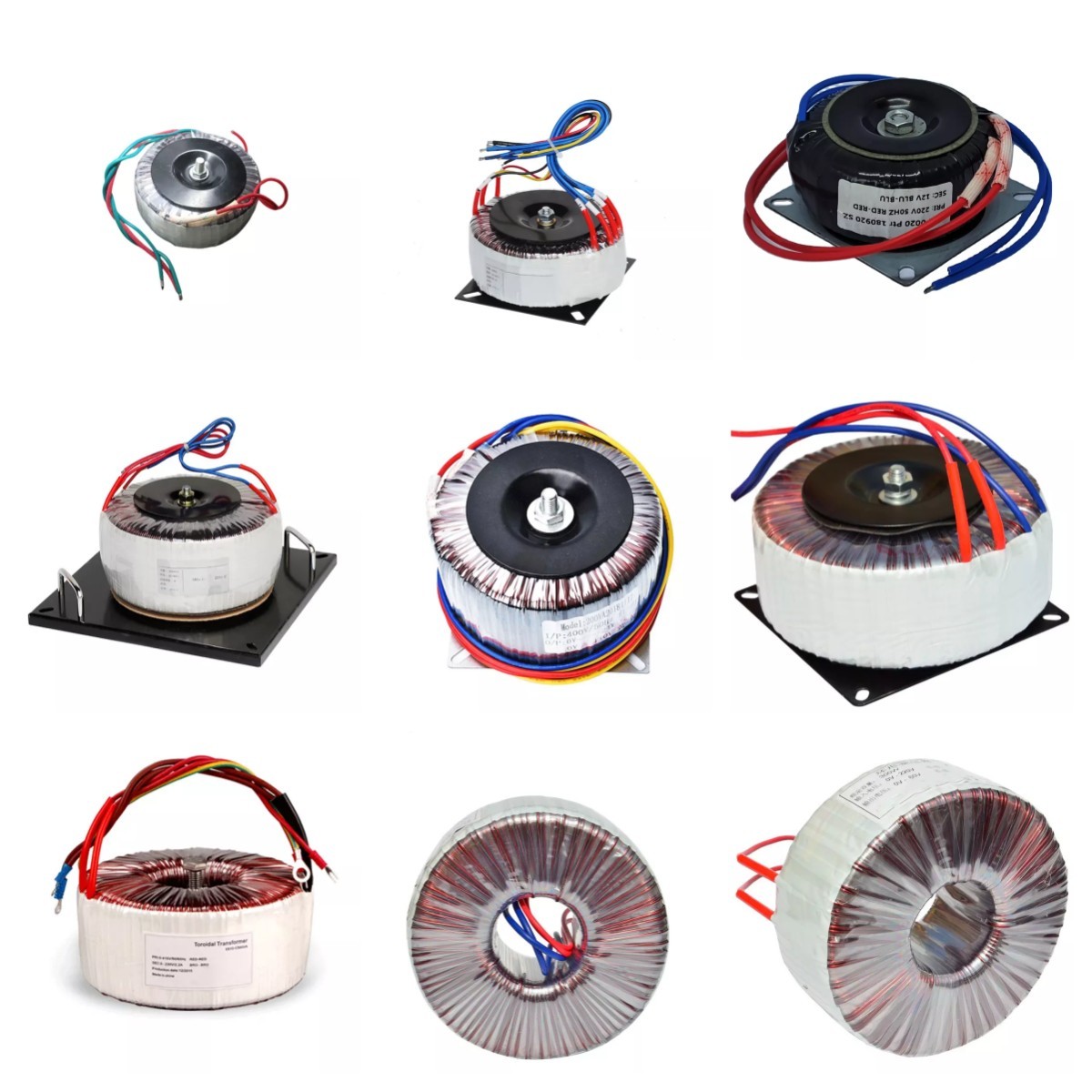 Compact High Efficiency 120W Toroidal Transformer for Audio Power Amplifier