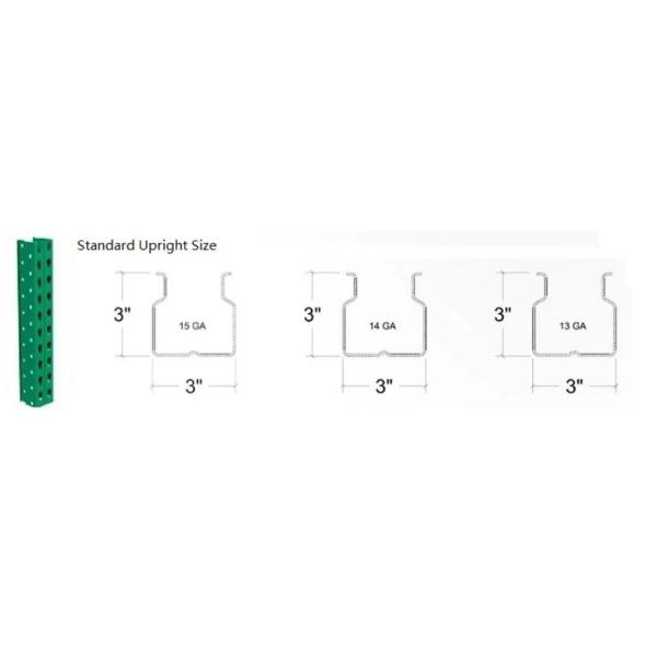 100% Selective Teardrop Racking System For Universal Application