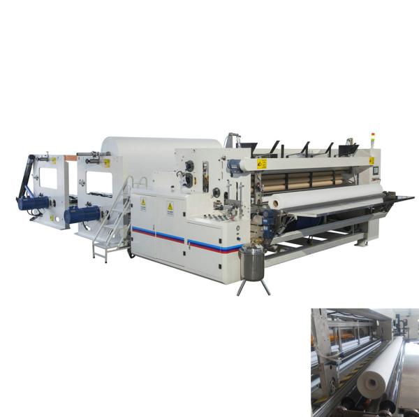 Quality 200m/Min INVT Toilet Tissue Paper Making Machine Slitting Rewinding for sale