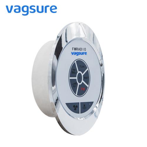 Quality Radio Speaker Steam Bath Equipment Oval Polishing Mirror Effect Control Panel for sale