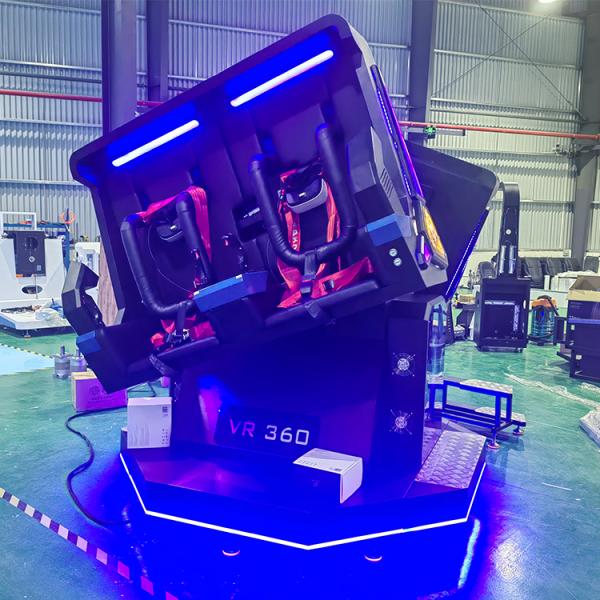 Electricity Powered VR 360 Game Machine for Thrilling VR Roller Coaster Games