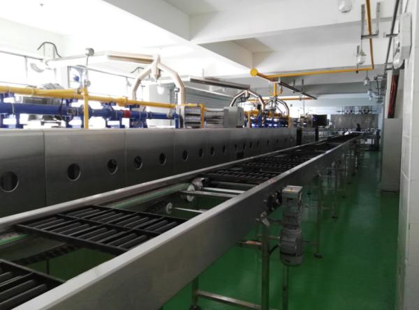 Quality 150 mm Diameter Pita Production Line With Tunnel Oven and Cooling System for sale