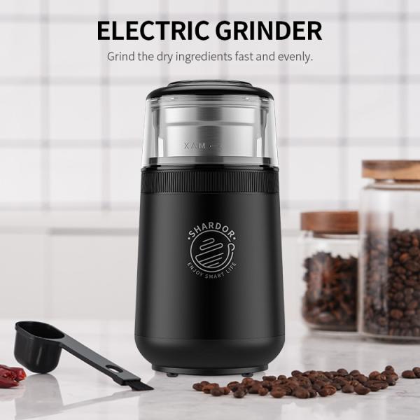 US Plug 304 Stainless Steel Coffee Grinder Electrical Multi Functional Coffee Maker