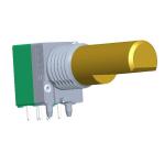 Horizontal Type Rotary Absolute Encoder Metal Shaft For Walkie Talkie Channel