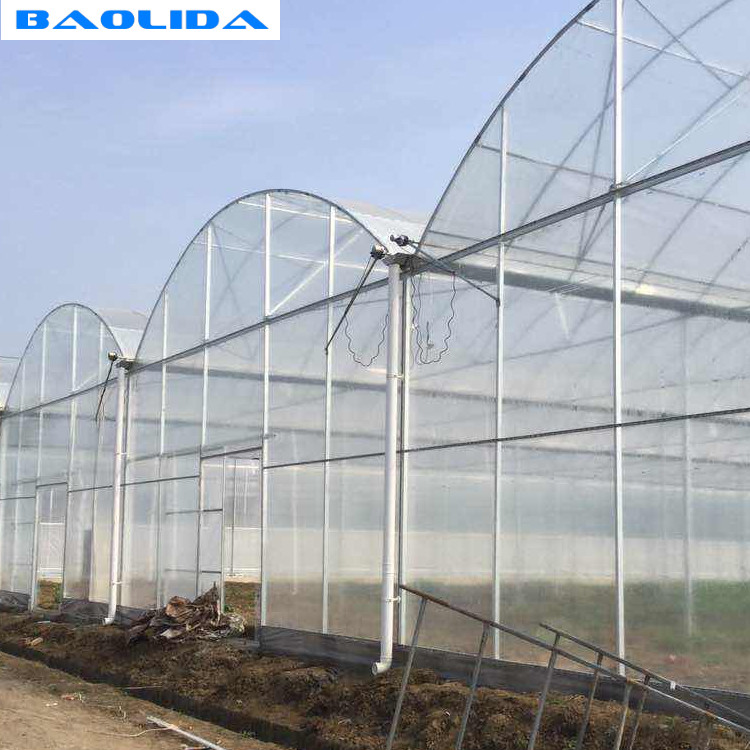 China Clear Plastic Grow Tunnel / Agriculture Farm Plastic Tunnel Greenhouse wholesale