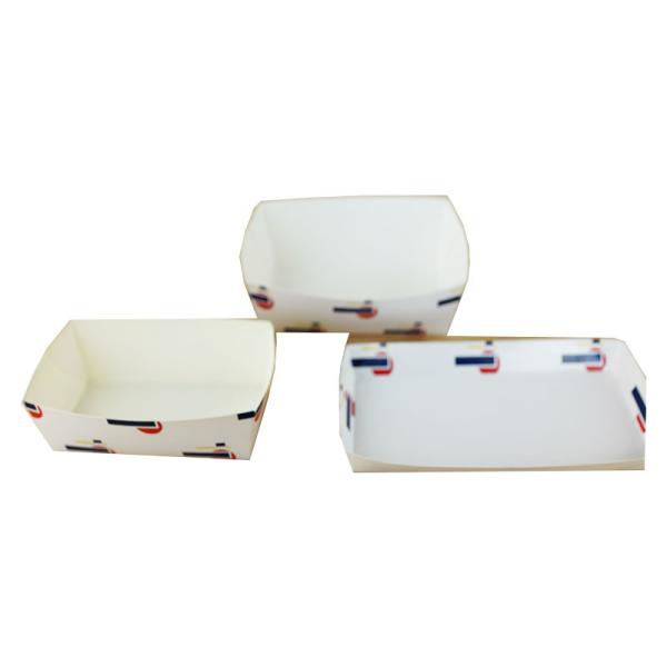 Quality Flat Transportation Paper Food Trays Compostable Optional Material High Efficiency for sale