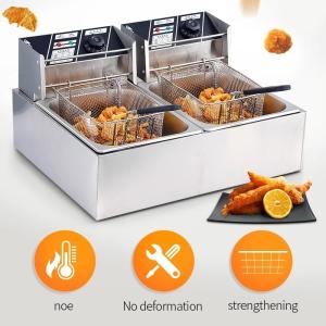 China Button Control Mod Snack Frying Machine for Chips Nuts and Snacks 20kg Gross Weight wholesale