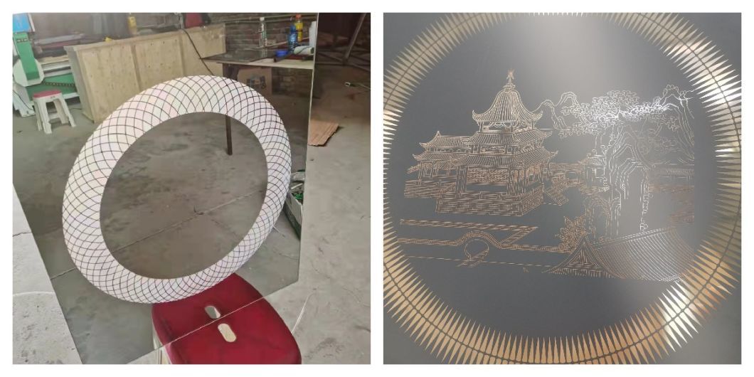 Bath Mirror Production Line Acrylic Mirror Making Machine for Tempered Glass