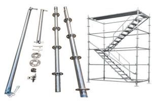 China Quick Installation Ringlock Scaffolding System / Layher Scaffold Components wholesale