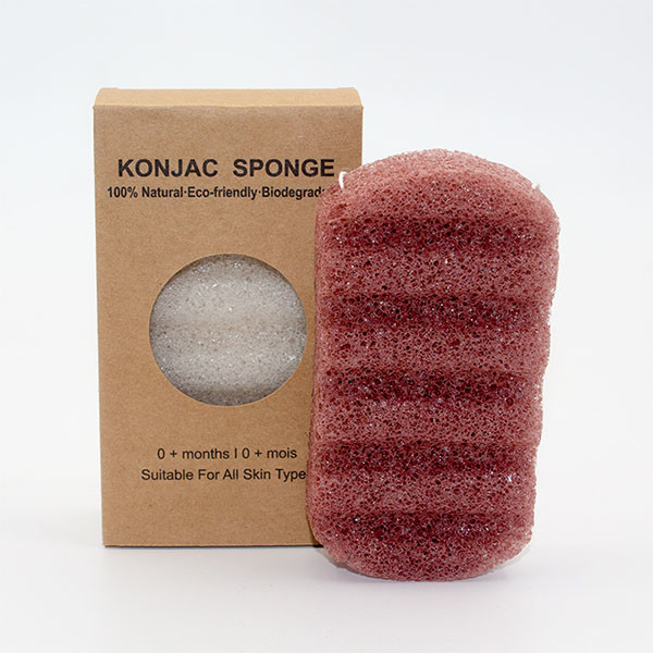 Organic Eco Friendly Konjac Wave Cleansing Sponge For Facial
