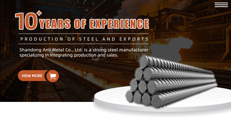 Hot Rolled Deformed Steel Bars For Construction Hrb400/Hrb500/Q235 Grades