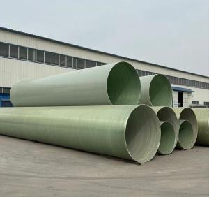 China DN50-2000mm Diameter Range FRP Pipe Manufactured With Fiberglass Reinforced Plastic And Filament Winding Method wholesale
