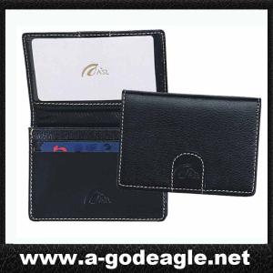 China Embossed custom logo business card case G3458 wholesale