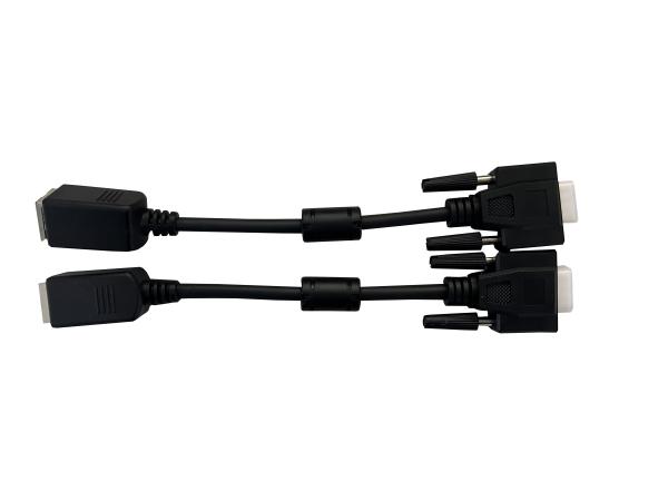 Quality RJ45 8P8C Metal Shielded Industrial Wiring Harness DB9 White Core Magnetic Ring 200mm for sale
