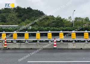 China Traffic Plastic Spiral Staircase Guardrail Roller Safety Barrier Pliable wholesale