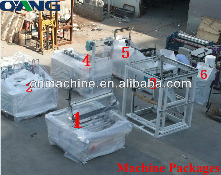 PP automatic non woven bag making machines / carry bag machine