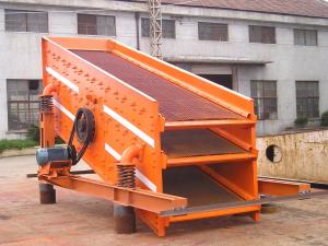 China Exact Sieving Rate Linear Vibrating Screen Stable Structure Higher Output wholesale
