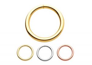 China 14k Gold Piercing Ring 1/4inches 5/16inches 3/18inches For Nose Lip Ear wholesale