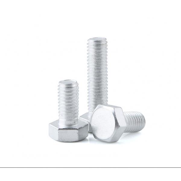 6061 Aluminum Alloy Hex Head Screws ISO4017 Aluminum Alloy Hexagon Bolts