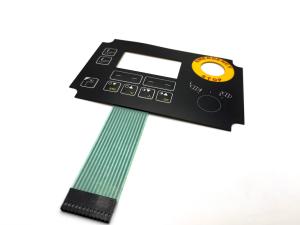 China Electronic Reverse Printing Backlit Membrane Keyboard With High Performance on sale