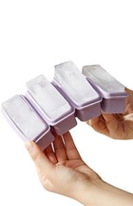 China New custom Multipurpose large rectangle Silicone Ice Cube Tray wholesale