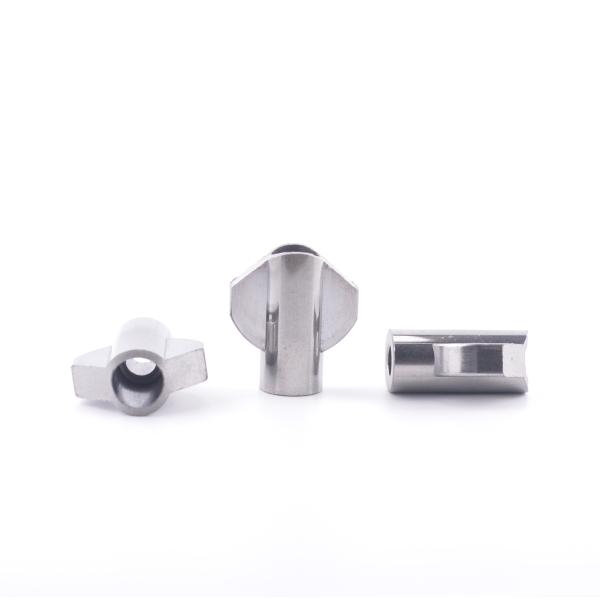 Durable Powder Metal Products Accurate Powder Metallurgy Valve Bracket Customized Auto Parts