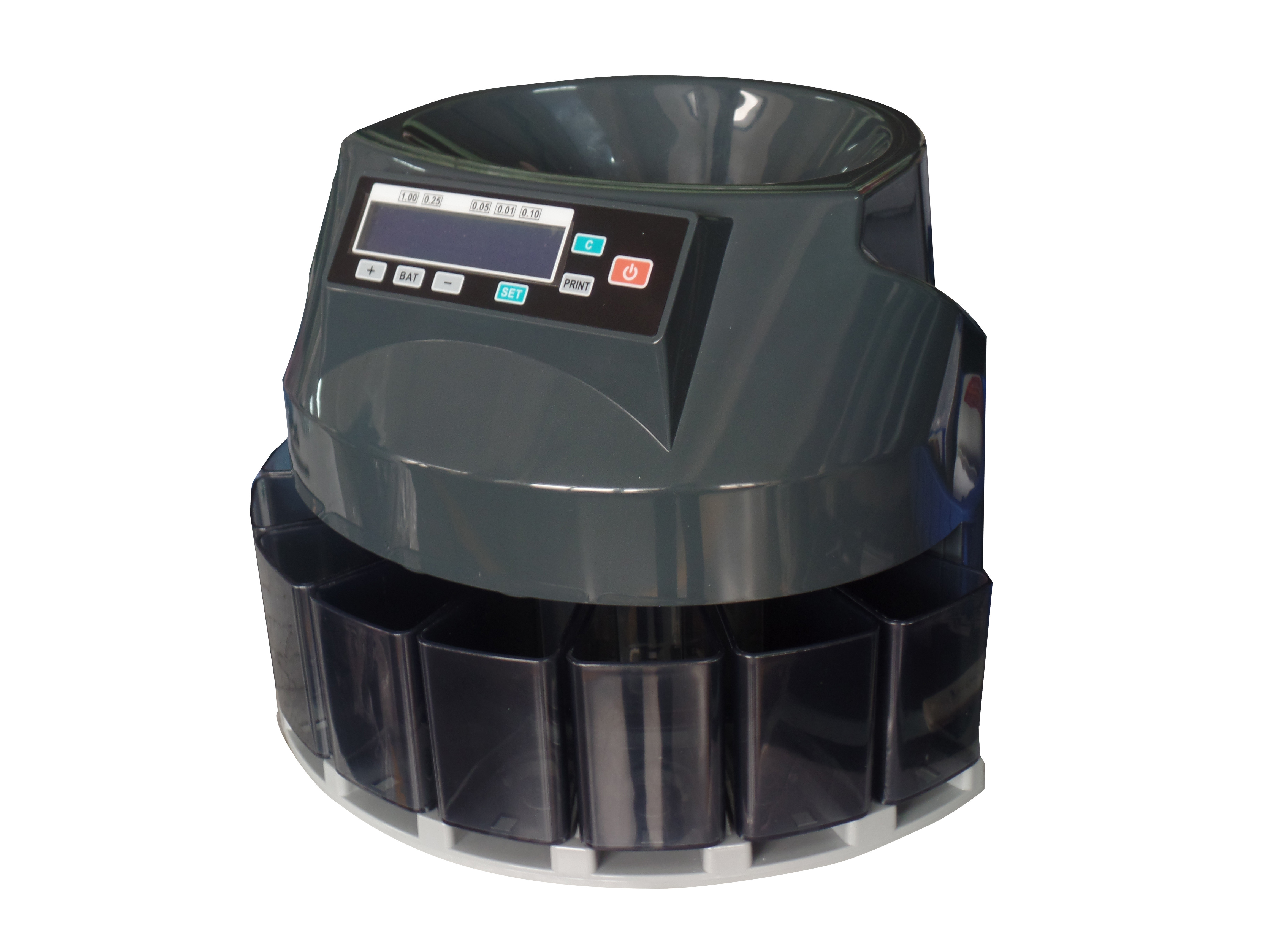 Coin Counting Machine with LCD screen Coins Automatic Electronic Coin Counter Sorter Machine for EURO Coin
