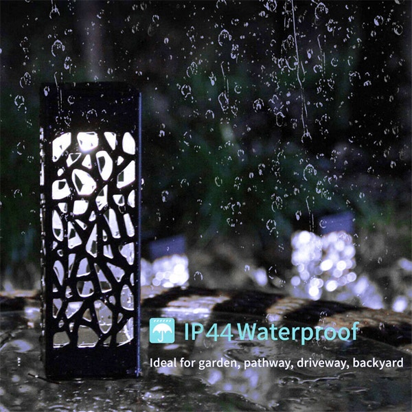 Lawn Decoration warm white Outdoor Solar Spot Lights With FCC RoHS Certification