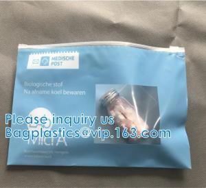 China Slider Sealed Bag, Refrigerated Bag, Zipper Sealed Bag, Medicine Pill Bags, Passport Bags, Document File Bags on sale