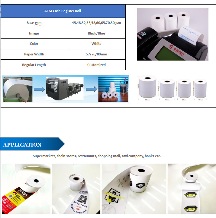 POS ATM ROLL THERMAL PAPER Slitting Machine 900mm Automatic Paper Converting Machine