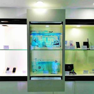 Remote Control Transparent LCD Display Box Flexible Size And Customization
