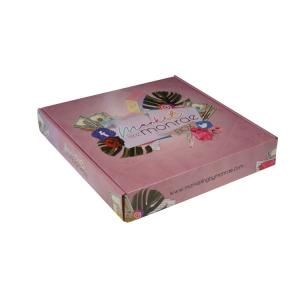 China Corrugated Folding Custom Cardboard Mailers Colored With Fashionable Design wholesale
