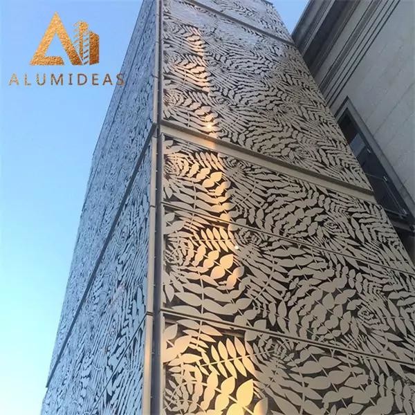Aluminium wall panels