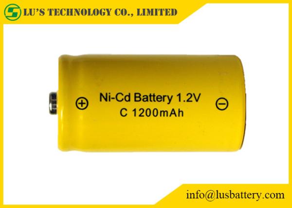 Quality 1.2V C 1200mah Nickel Cadmium Battery For Cordless Phones / Digital Cameras for sale