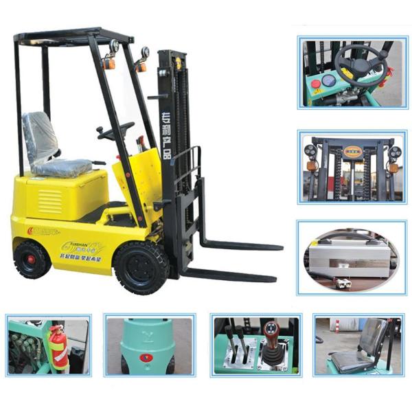 construction machine 1.5 ton mini tractor machine electric forklift with Twisan brand