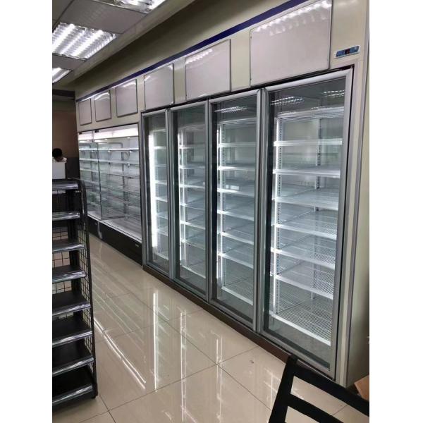 Commercial Display Refrigerator Glass Door Walk in Cooler
