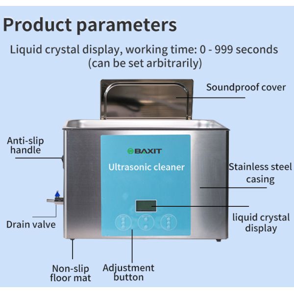 Ultrasonic cleaning machine, industrial dental hardware, circuit board, laboratory mold, degreasing and rust removal, large-scale cleaner