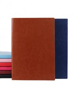 Office and School Stationery A5 Size Internal Page Leather Custom Color Printed Notebooks