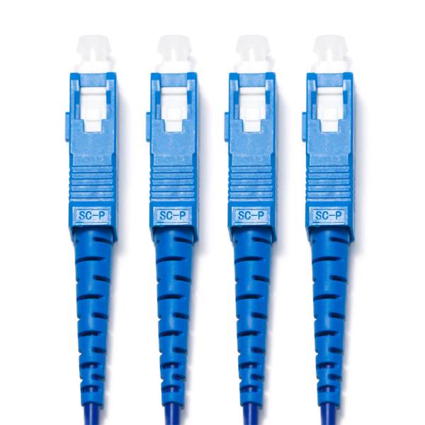 SC LC Fiber Optic Patch Cord Multimode Dual-Core OM3 4/4 10G for Survailiance WLAN LAN