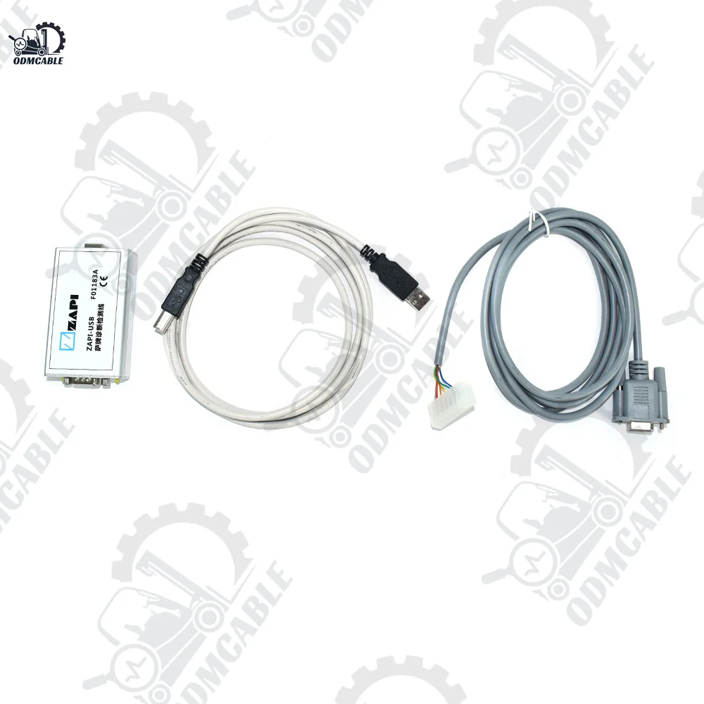 For ZAPI Programmer F01183A Data Cable Zapi Console Software ZAPI-USB Electric Controller Diagnostic Tools With CF19 Lap