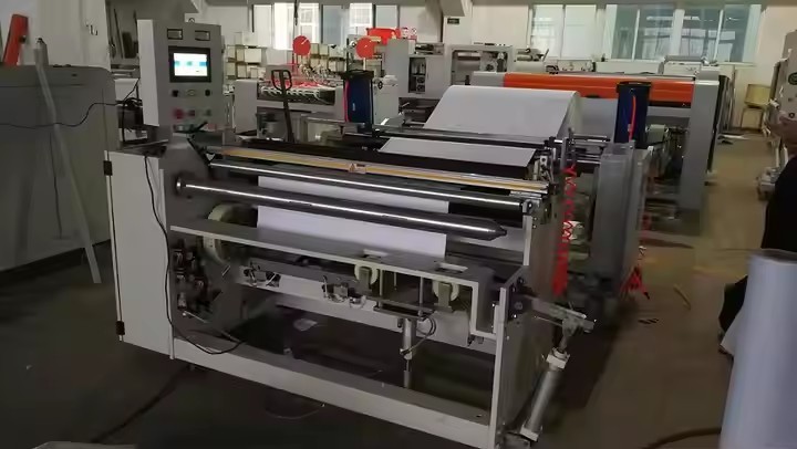High Speed Computer Rewinding Machine For Upgrade Your Label Production Slitting And Rewinding Machine